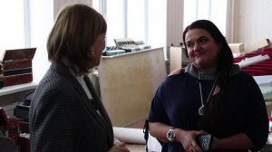 Елена Никитина осмотрела ремонт музыкальной школы в Старобешево