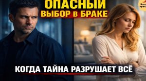 Опасный выбор в браке. Когда тайна разрушает всё | Рассказ мужчины