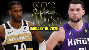 17.01.2026 | ОБЗОР МАТЧА | Сакраменто Кингз - Вашингтон Уизардс | Highlights