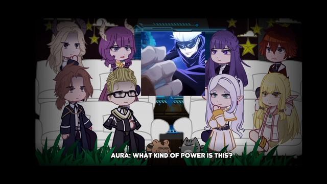 Freerens reaction to Gojo Satoru  Реакция Фрирен на Годжо Сатору