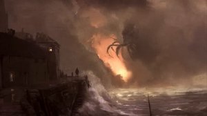 you're inside the cosmic horror world of lovecraft