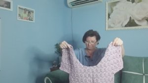 Связала крючком кофточку/Не реагирую на хамство