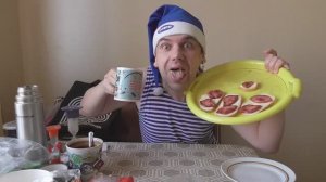 ОБЖОР МУКБАНГ БУТЕРБРОДЫ С ЖАРЕНОЙ КОЛБАСОЙ НА ЗАВТРАК