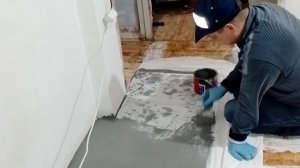 Ремонт полов Часть 8