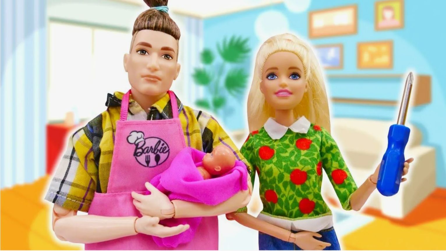 КУКЛЫ БАРБИ В СУПЕРМАРКЕТЕ МУЛЬТФИЛЬМ BARBIE and KEN DOLL video для детей смотреть онлайн