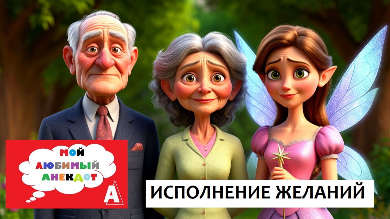 Анекдот «ИСПОЛНЕНИЕ ЖЕЛАНИЙ» смотреть онлайн