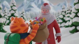 🎵 Кот Рыжик у Дедушки Мороза (английская версия)