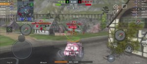 Продолжаю играть, уже без взвода, в Tanks Blitz