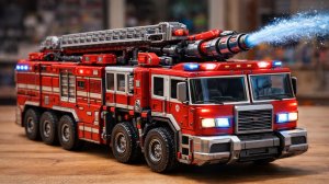 Трансфаер Трак! Трансформируем Мегабота из машинок-трансформеров - обзор на конструктор.