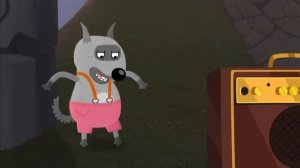 Анонс мультсериала "Приключения Пети и Волка" без логотипа (2х2, 17.01.2026)