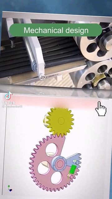 998.Циклоидный механизм шестеренка