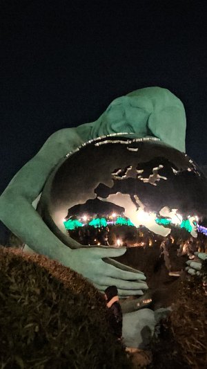 Море людей в парке Галицкого в Краснодаре на Рождество 2026! Зимняя сказка ❄️