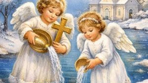 Мгновение духовного обновления. С Крещением Господним. Музыкальная открытка.