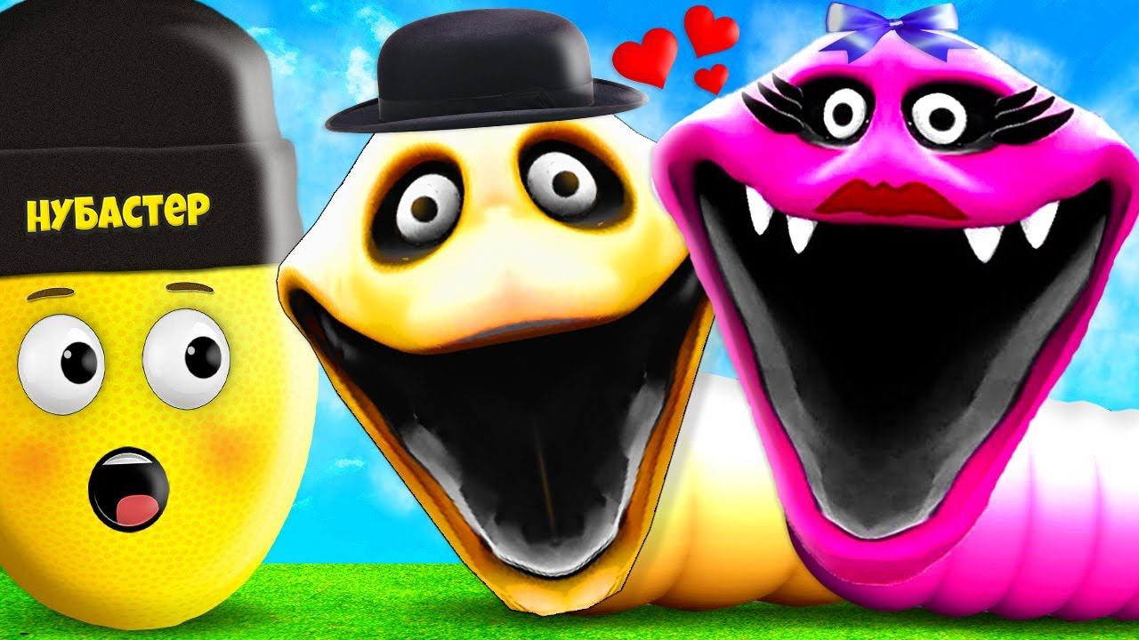 НАЙДЕН ГОЛОДНЫЙ ЧЕРВЯК И ЕГО ДЕВУШКА в ROBLOX! смотреть онлайн