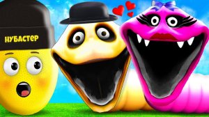 НАЙДЕН ГОЛОДНЫЙ ЧЕРВЯК И ЕГО ДЕВУШКА в ROBLOX!