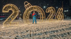 Встреча нового 2026 года🌲🏃 Бег купание в проруби ☃️