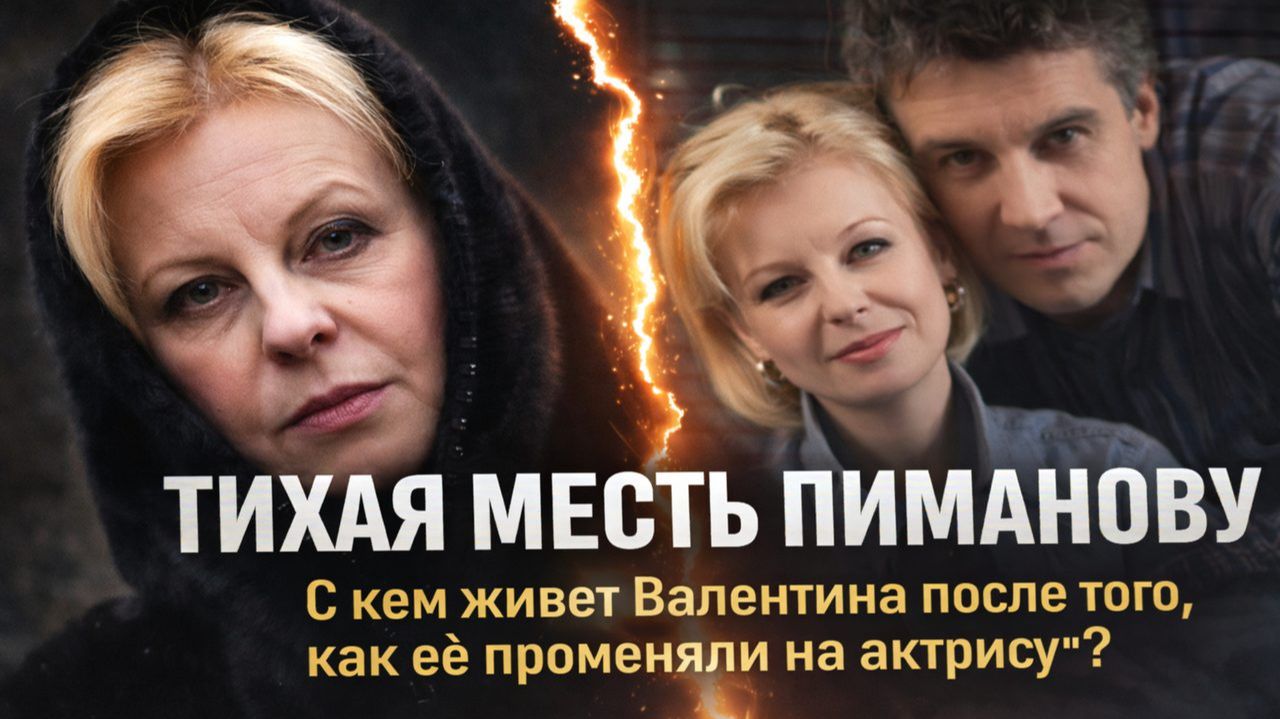 ТИХАЯ МЕСТЬ ПИМАНОВУ! С кем живет Валентина после того, как её променяли на актрису? история любви смотреть онлайн