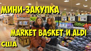 США. Мини-закупка в Market Basket и ALDI