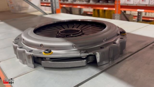 Корзина сцепления на Shaanxi X3000 бетоновоз.