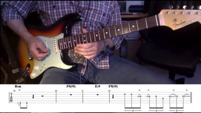 Matt Schofield-Anything But Time(guitar solo,tab) смотреть онлайн