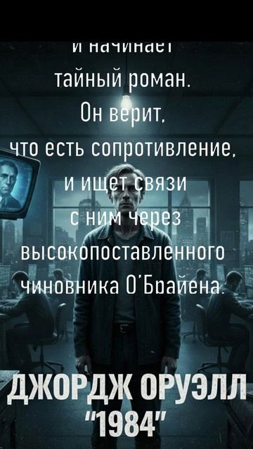 ДЖОРДЖ ОРУЭЛЛ "1984" - ВСЕ КНИГИ МИРА ЗА МИНУТУ смотреть онлайн