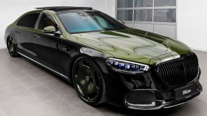 Mercedes Maybach S680 V12 Final Edition 2026 года, 1 из 50 экземпляров — новый  седан в деталях.