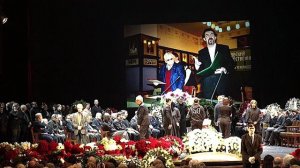 Прощание с Игорем Золотовицким в МХТ, часть 2