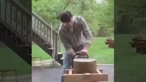 Идеально ровный срез.