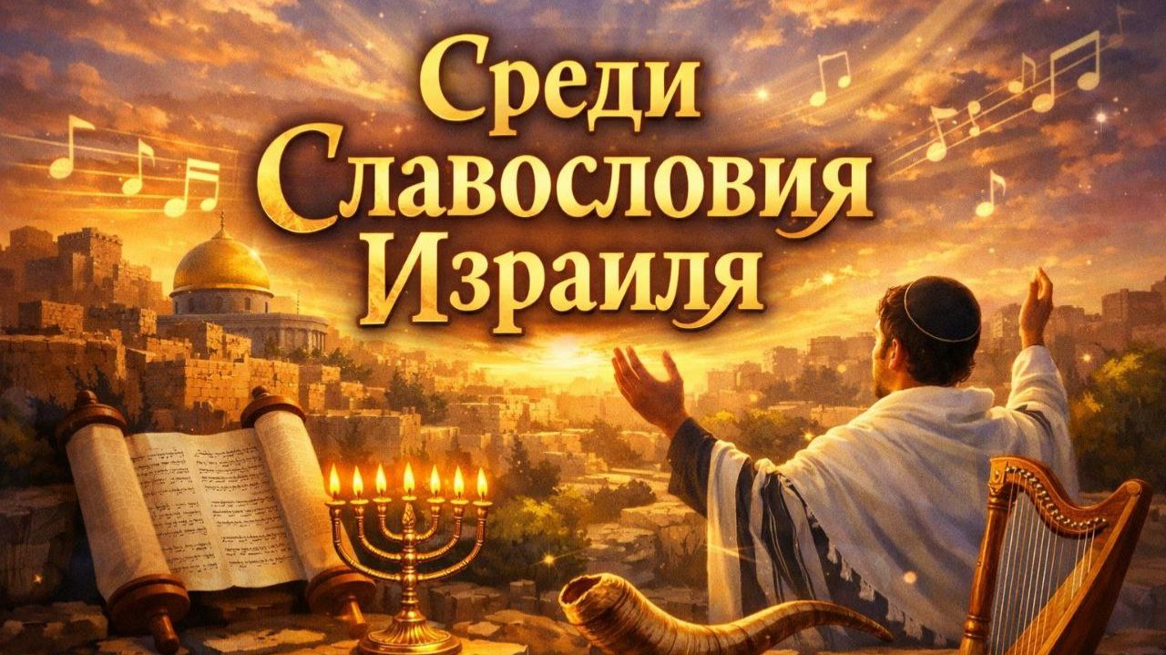 Тема проповеди Среди славословия Израиля