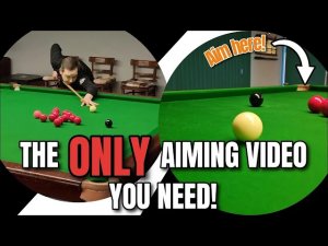 BartonSnooker | Как правильно целиться и определять углы для забития шара | Советы по снукеру