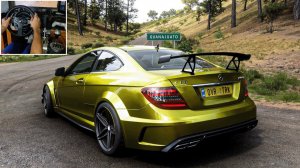 Mercedes C63 AMG Black Series - Forza Horizon 5  Thrustmaster T300RS Gameplay