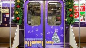 Поездка на новогоднем номерном поезде в вагоне N 11171