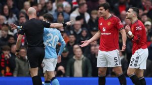 Манчестер Юнайтед - Манчестер Сити. Обзор матча.