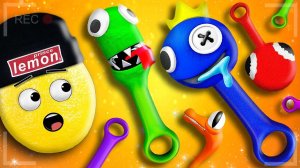 СКРЕПЫШИ РАДУЖНЫЕ ДРУЗЬЯ ЕСЛИ В ГОРЯЧУЮ ВОДУ... ! Нубастер