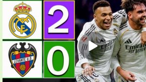 Реал Мадрид — Леванте. Обзор матча. Ла Лига 25/26