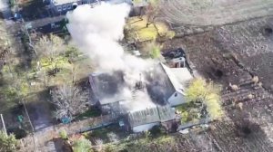 Из зоны СВО приходят новые кадры освобождения Октябрьского в Запорожской области.