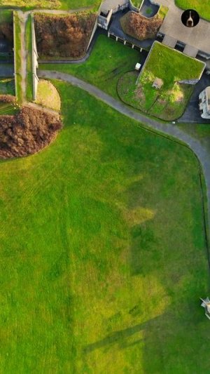 Живописные виды Форта Кейси 🌊 Тихоокеанский Северо-Запад | DJI Mini 4