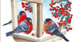 Прилетели сороки  полакомиться в  кормушке      ПОДПИШИСЬ