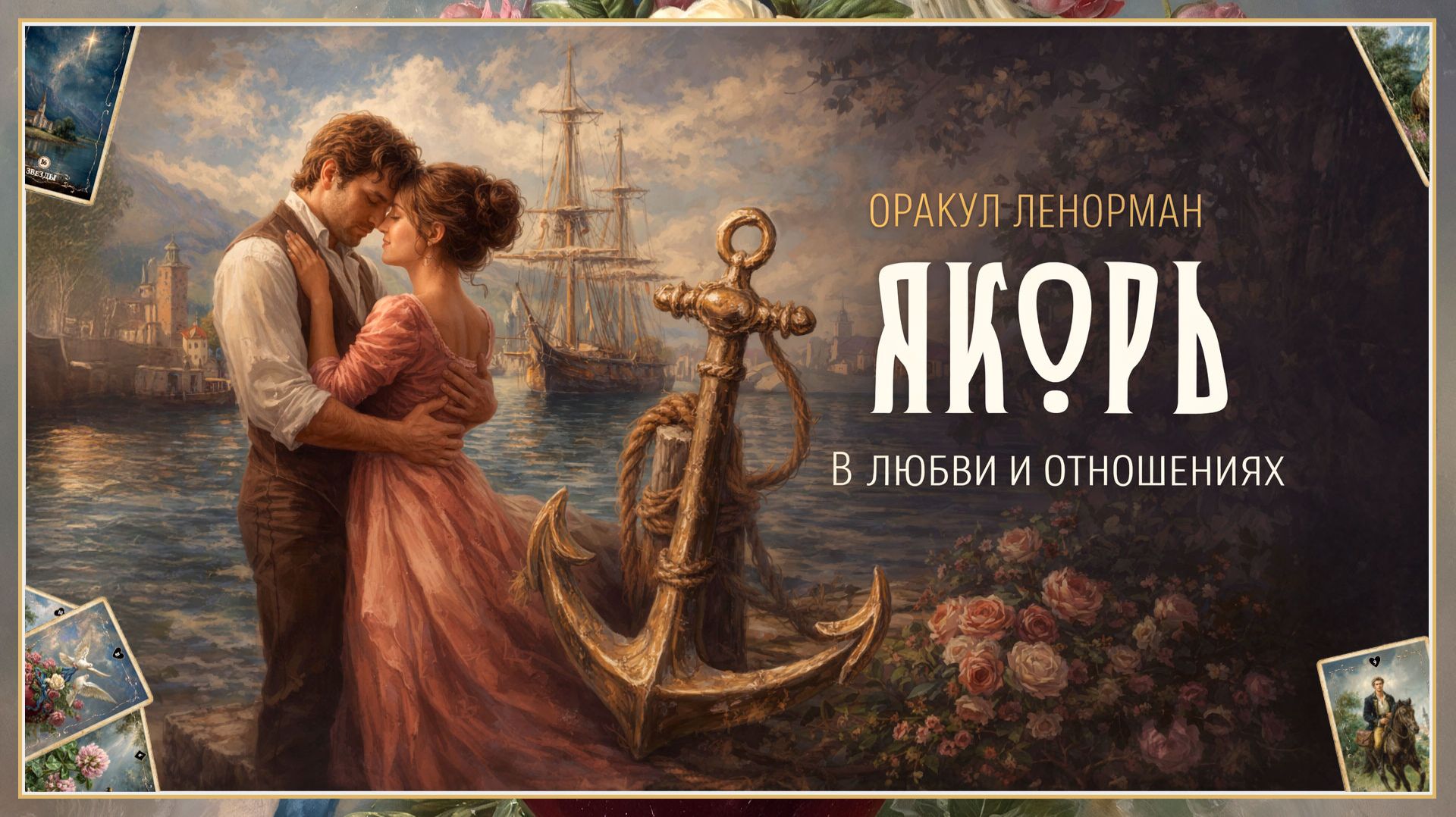 Ленорман Якорь - значение в любви и отношениях смотреть онлайн