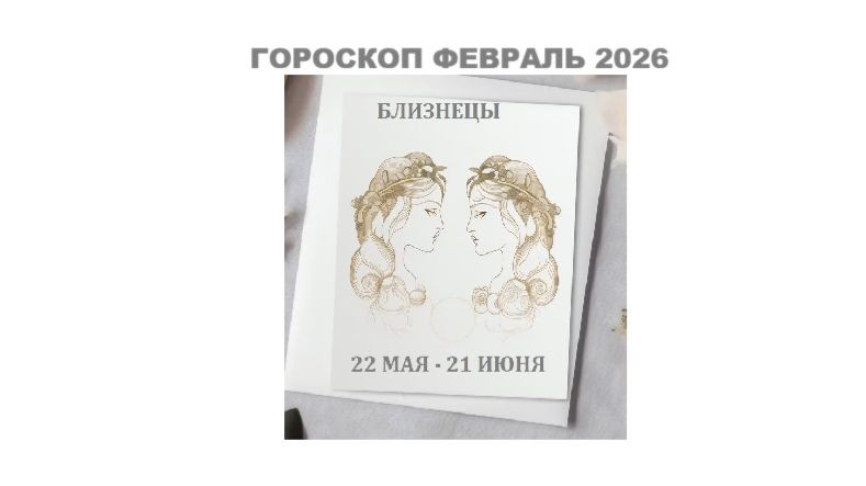 БЛИЗНЕЦЫ - ГОРОСКОП НА ФЕВРАЛЬ 2026 / GEMINI - HOROSCOPE FOR FEBRUARY 2026 #астропрогноз #близнецы смотреть онлайн