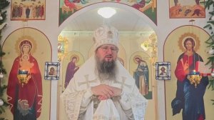 Слово митрополита Павла на евангельский отрывок о проповеди Иоанна Крестителя