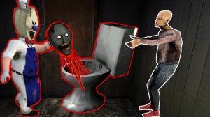 БАБКА ГРЕННИ И ДЕД ПРОТИВ МОРОЖЕНЩИКА В МАЙНКРАФТ