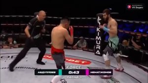 👊FORC FC! Абдулло Абдуллаев vs Нематжонов Хазратбек! Кулачный бой