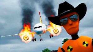 ПОЛЕТ В АД  | ЖЕСТОКАЯ авиакатастрофа | BeamNG.Drive | Бемиджи Драйв