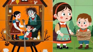 Сказка про Алёнушку и Иванушку, которого похитили гуси-лебеди