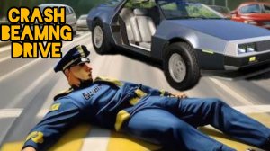 BeamNG Drive - Массивная авария с использованием лежачего полицейского и столкновения автомобилей