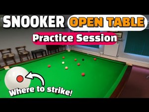 BartonSnooker | РАСКРЫТИЕ СТОЛА И ПОСТРОЕНИЕ СЕРИИ | Советы по снукеру | Тренировка по снукеру