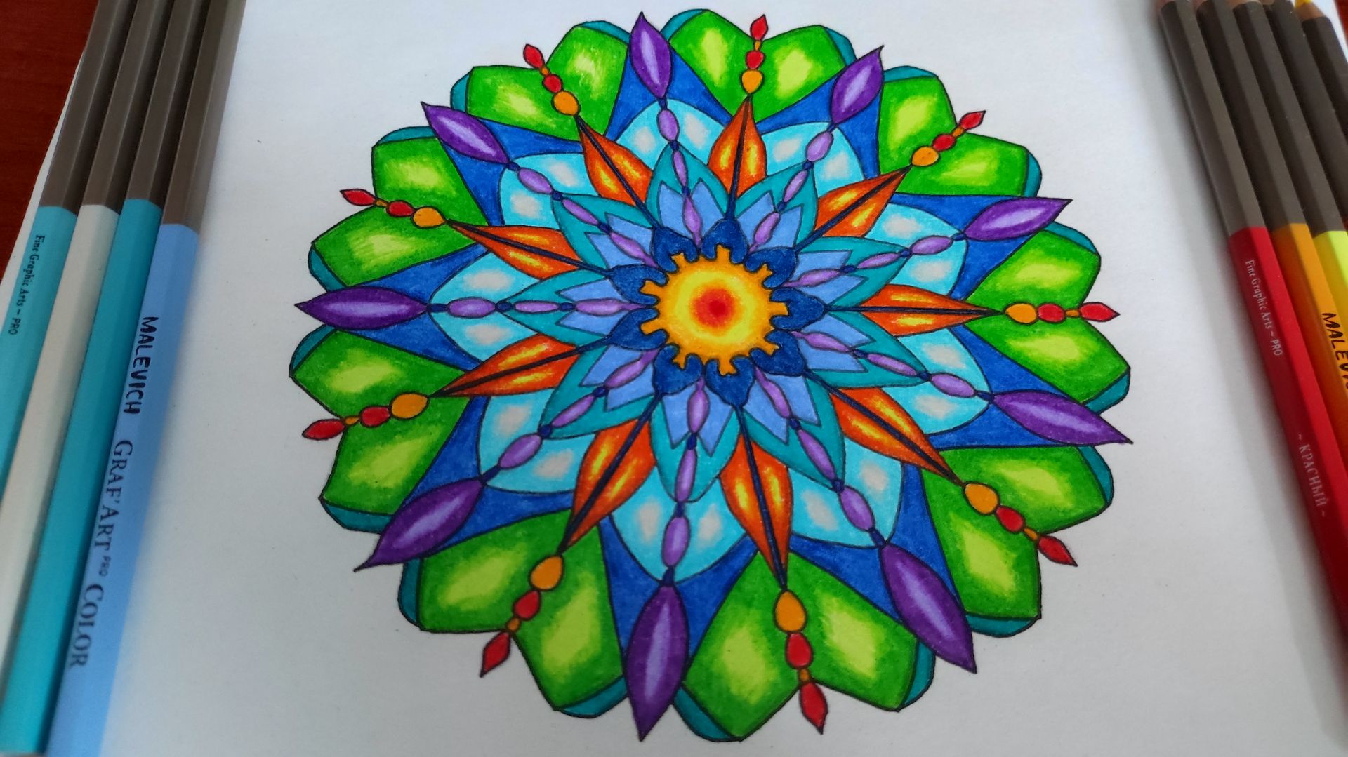 Мандала Цветок свежести смотреть онлайн