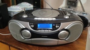 Магнитола магнитофон бумбокс HYNDAI