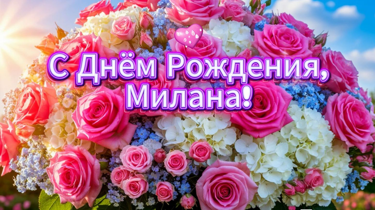С Днём Рождения, Милана! смотреть онлайн